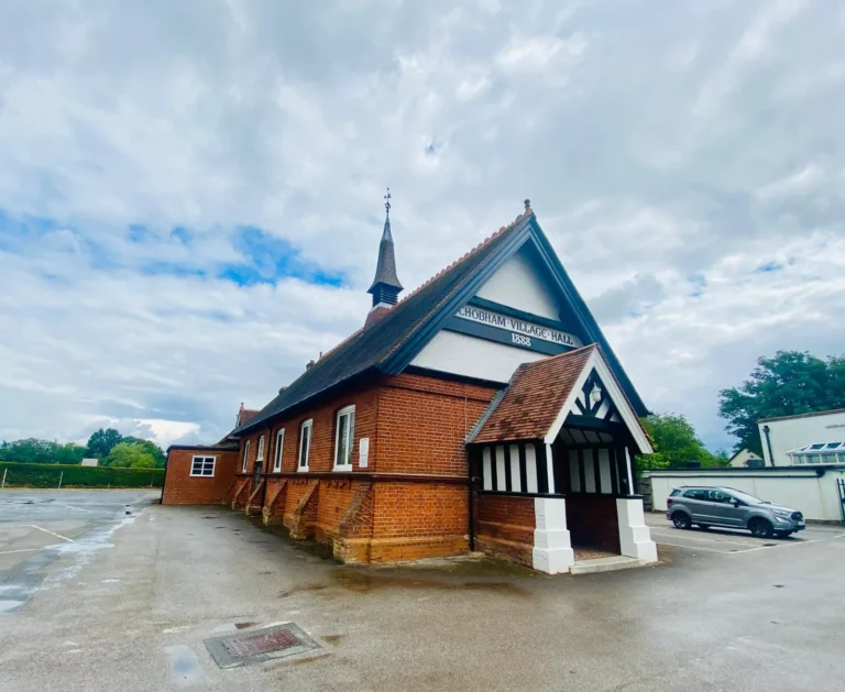 Chobham Hall the lovely venue for our Woking art class