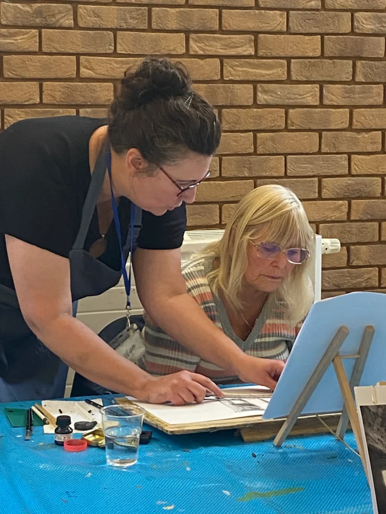 Student receiving tuition from one of our expert tutors.