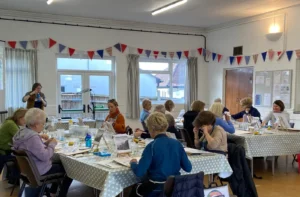 Our Guildford students working away on their art projects